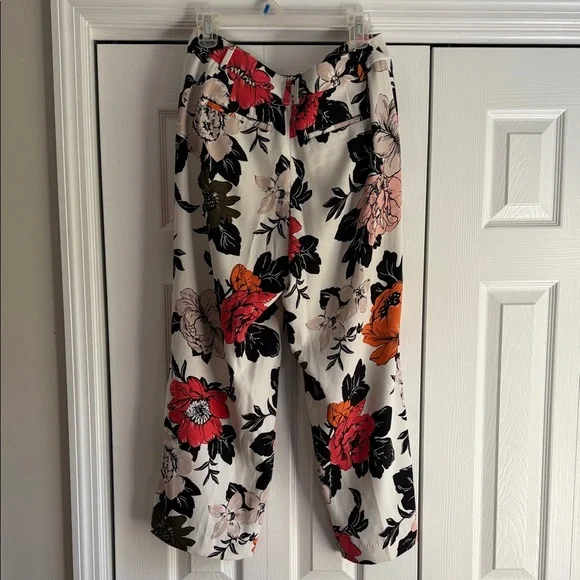 Ann Taylor Floral Wide-Leg Pants - Picture 5 of 5